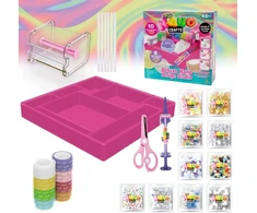 Giochi Preziosi Nano Craft Deluxe – kūrybiškumas be ribų: kurkite unikalias dekoracijas su šiaudeliais, dekoratyviniais elementais, Nano juostele ir oro pompa, vaikams nuo 6 metų