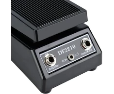 Gitaros stereo garsumo wah wah pedalas, lwah pedalas gitaros pedalas, pedalas wah pedalas, juodas, 9,5 x 3,7 x 2,8 colio df2210 classic wahwah pedalas