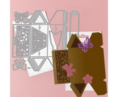 Globeleland 3d pjovimo štampai su peteliške metaliniu rėmeliu kortelių gamybai, "pasidaryk pats" scrapbooking dekoravimui, reljefiniams šventiniams papuošalams