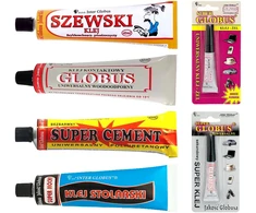 Globus Super Cement batų klijai, skirti medienai, greitai džiūstantis gelis, 6 vnt.