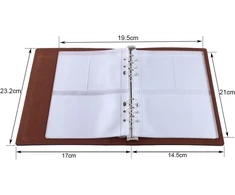 Gloglow 10 lapų pjaustymo štampų kolekcijos knyga, pjaustymo štampų trafaretų laikymo knygos dėklas, skirtas "pasidaryk pats" scrapbooking'ui, perforavimui [3 skyriai], klijų valiklis