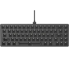 Klaviatūra Glorious Gaming Gmmk 2 Compact 65% Barebones (tik rėmas) - mechaninės žaidimų klaviatūros skeletas, Compact Tkl (65%), aliuminis, pritaikoma, Rgb, Amerikietiškas/ansi išdėstymas - juoda