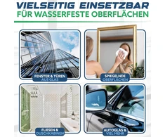 Glorypure glas-mager langų valiklis 200x koncentratas, profesionali kokybė, 1 litras, be dryžių, švarus, švelnus medžiagoms, labai ekonomiškas, puikiai tinka langų siurbliams