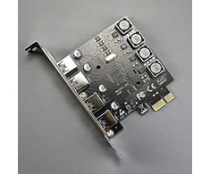 Glotrends U3044 4 prievadų Usb 3.0 Pcie plėtimosi kortelė
