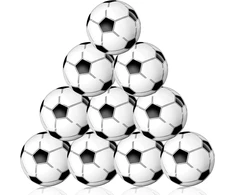 Glovios pripučiami vandens kamuoliai, 10 vandens kamuolių pakuotė, vaikams, maži vandens kamuoliai, futbolai, paplūdimio kamuolys, plaukimo kamuolys paplūdimiui, baseinui, vakarėliui, vandens žaislas