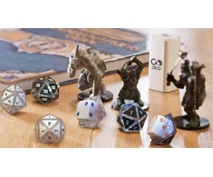 Godice rpg rinkinys – paverskite Godice (d6) prijungtais daugiabriauniais kauliukais, skirtus žaisti vaidmenų žaidimus internete ir neprisijungus. Suderinamas su Dnd platformomis, tokiomis kaip Roll20, Foundry ir Discord