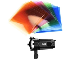 Godox S30 spalvų filtras Sa-11t spalvų filtrų rinkiniai fokusavimo Led vaizdo šviestuvui (sa-11t)