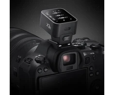 Objektyvas Godox X3-f kameros blykstės paleidiklis belaidis blykstės paleidiklis E-ttlii 2.4ghz belaidis blykstės paleidiklis su oled ekranu, X3-f įkraunamas (type-c), patobulintas Godox Xpro-f modelis