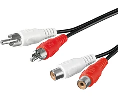 Goobay 50437 stereo ilgintuvas 2x Rca, 10 m laido ilgis
