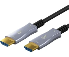 Goobay 65564 hdmi 2.1 (aoc) kabelis 80 m / 8k 60 hz ir 4k 120 hz šviesolaidinis kabelis / optinis hdmi kabelis, skirtas hdtv, projektoriui, monitoriui ir kt. / aktyvus av kabelis