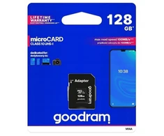 Goodram atminties kortelė 128 Gb micro Sd Xc class 10