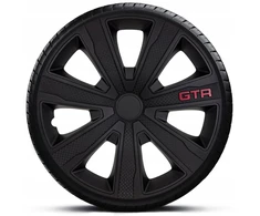 GÓRECKI 1 vnt. 15 colių ratų gaubtas Gtr Carbon Juodas