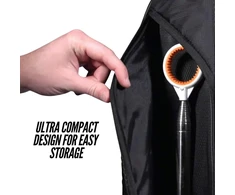 Gotcha Igotcha Unisex Jawz kompaktiškas kamuoliukų rinkiklis, 4.6 m, sidabrinis, vienas dydis