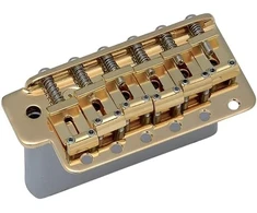 Gotoh Ge-101t gitaros tremolo elektrinei gitarai 6 skylių tremolo svirtis prisukama apdaila: auksinė