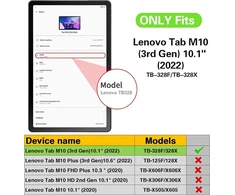 Gozopo vaikiškas dėklas, skirtas Lenovo Tab M10 (3rd Gen) planšetiniam kompiuteriui 10.1 colio Tb-328fu/tb-328xu, su stovo funkcija, tvirtas smūgiams atsparus apsauginis dėklas [tinka tik M10 3rd Gen Tb-328fu/tb-328xu] - žalias