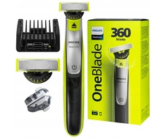 Gps Utility Skustuvas-trimeris Philips Oneblade 360 Qp2734/20 5-in-1 antgalis barzdos skutimosi mašinėlė