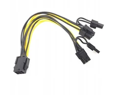 Grafikos adapteris 6pin į 2x 8pin Riser