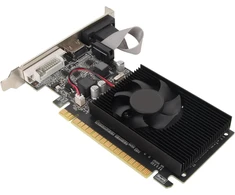 Vaizdo plokštė Grafikos plokštė Gt610 1gb Ddr3 64bit Pci-e 2.0 su tyliu aušintuvu