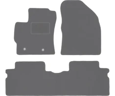 Grafito spalvos automobiliniai kilimėliai: Toyota Auris I hatchback (2006-2013)