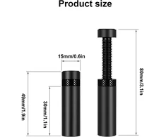Vaizdo plokštė Graphics card holder gpu graphics card holder gpu holder extend graphics cards gpu holder aliuminio alloy holder durable graphics card holder height adjustable m (50 mm - 80 mm)