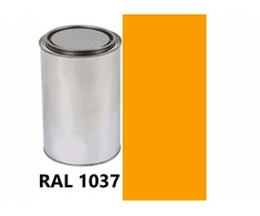 Gravi Hel alkidiniai ftaliai emaliniai dažai lakas ral 1037 pusiau matinis 16-40% geltonas 1l