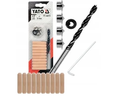 Grąžtas Grąžtų rinkinys kaištinėms jungtims 8mm Yato Yt-44111