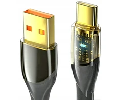 Greitas Essager 7a kabelis 1 m. Usb-a į Usb-c Pd 100w greitas įkrovimo laidas