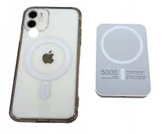 Greitas indukcinis Powertop powerbank'as, skirtas Magsafe 12 13 14 15 Mini, belaidis, 5000 Mah