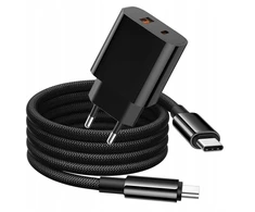 Greitas Usb Type-c įkroviklis su 1 metro pinto Type-c laidu Pd20w