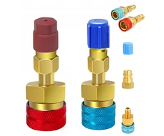 Greitosios jungtys oro kondicionieriaus R1234yf + R134a greitoji jungtis