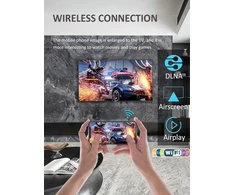 Vaizdo grotuvas Greva Android Tv Box 11.0, Android dėžutė 8gb Ram 64gb Rom Dual Band Wifi 2.4g/5.8g su Bt 4.0 Tv dėžutės palaikymu 3d 4k 6k 8k Usb 2.0 su nuotolinio valdymo pulteliu