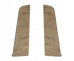 Grindjuostės užbaigimo elementų rinkinys 1 dešininis 1 kairinis Lima Sandstone Oak