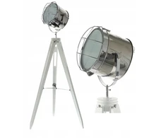 Grindų šviestuvas trikojis tripod baltas 153cm