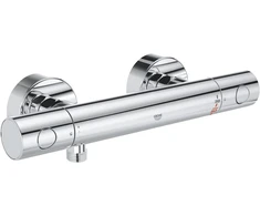 Grohe Grohtherm 800 Cosmopolitan 34771000 termostatinis dušo maišytuvas (vandens taupymo, ergonomiška metalinė rankena, integruotas temperatūros ribotuvas), chromas
