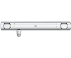 Grohe Precision Flow Dušo maišytuvas su termostatu, vandens taupymas, chromas