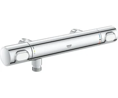 Grohe Precision Flow Dušo maišytuvas su termostatu, vandens taupymas, chromas