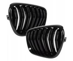 Grotelės inkstai juodos blizgios 2vnt bmw x3 f25 x4 f26 2011-2014