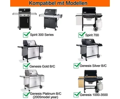 Grotelių šildymo lentyna Weber Spirit 300 serijai, nerūdijančio plieno
