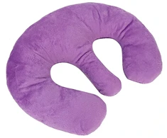 Grožio salono krūtinės pagalvė, spa masažo krūtinės salono krūtų atramos pagalvė, grožio linkusi pagalvė violetinė (violetinė)