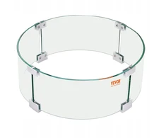 Grūdinto stiklo ugnies duobės dangtis 660 x 152 mm