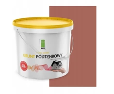 Gruntas silikoniniam tinkui fasadinis tamsiai lososinis 15kg