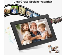 Objektyvas Gsituk Frameo Skaitmeninis Nuotraukų Rėmelis Wifi Programėlė 10.1 Colių 1920 x 1200 Hd Jutiklinis Ekranas Elektroninis Nuotraukų Rėmelis Nuotolinis Nuotraukų Bendrinimas Automatinis Pasukimas Dovana Seneliams