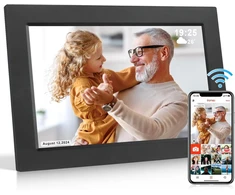 Objektyvas Gsituk Frameo Skaitmeninis Nuotraukų Rėmelis Wifi Programėlė 10.1 Colių 1920 x 1200 Hd Jutiklinis Ekranas Elektroninis Nuotraukų Rėmelis Nuotolinis Nuotraukų Bendrinimas Automatinis Pasukimas Dovana Seneliams