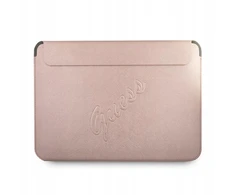 Guess dėklas Macbook/nešiojamam kompiuteriui 13" rožinis