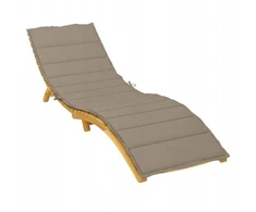 Gulto pagalvėlė, taupe spalvos, 200x60x3 cm, ox audinys