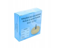 Guminis diskas klijų juostai pašalinti + adapteris
