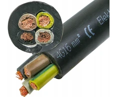 Guminis galios kabelis Mojeledy 750v Onpd -25stc 4x16