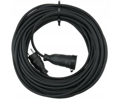 Guminis prailgintuvas 20m 3x1.5mm², 16a, Ip44 statybai