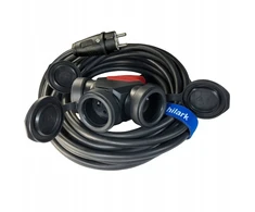 Guminis prailgintuvas su trifaziu prailgintuvu H05rr-f 3x2,5 30m