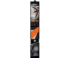 Günther Flugspiele Synergy 125 Gx 1028 sportinis aitvaras, pagamintas iš plyšimui atsparaus ripstop poliesterio, apie 125 x 54 cm, vaikams nuo 10 metų, su 36 kp poliesterio virvėmis 2 x 35 m